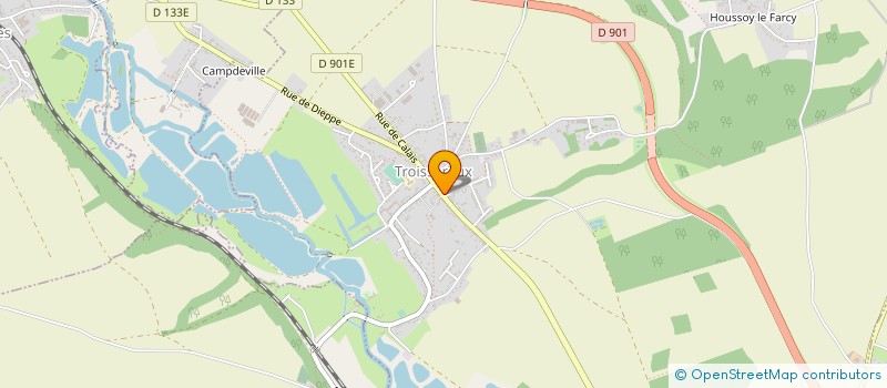 localisation de l'entreprise ASS METEOROLOGIQUE DU DEPT DE L'OISE à TROISSEREUX