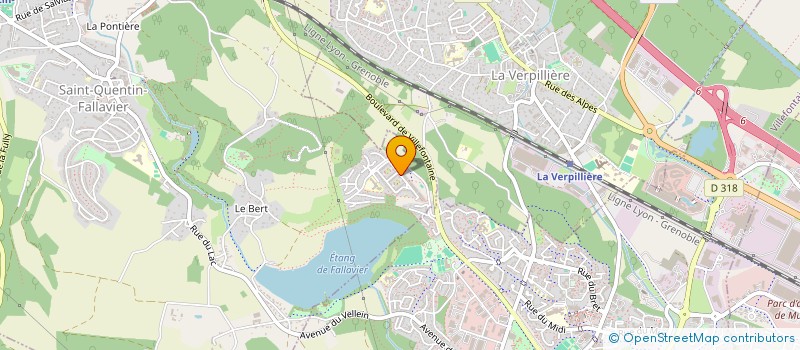 localisation de l'entreprise ASS MICROLOGS  SAINT-QUENTIN-FALLAVIER