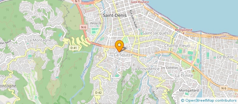 localisation de l'entreprise ASS MIDEL à SAINT-DENIS
