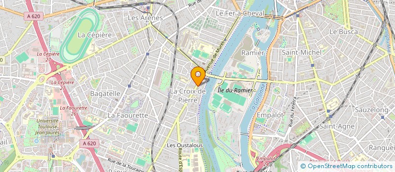 localisation de l'entreprise ASS MIDI PYRENEES DE SOPHROLOGIE à TOULOUSE