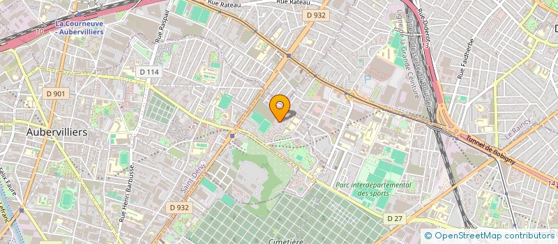 localisation de l'entreprise ASS MIGA ASSISTANCE A DOMICILE à PANTIN