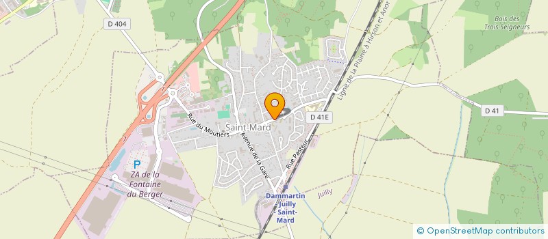 localisation de l'entreprise ASS MILLENIUM SERVICES  SAINT-MARD