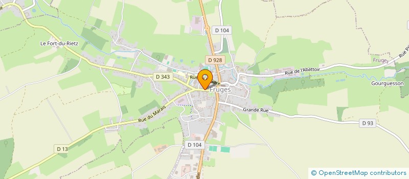 localisation de l'entreprise ASS MINI ENTREPRISES SOLIDAIRES à FRUGES