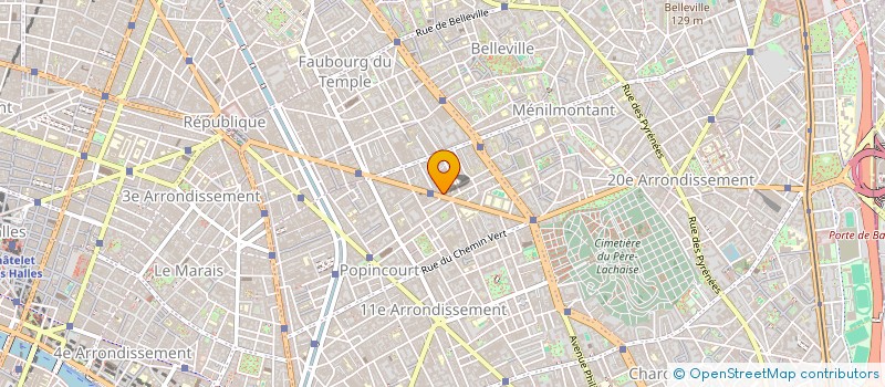 localisation de l'entreprise ASS MISE PLACE INST FORM MODE à PARIS