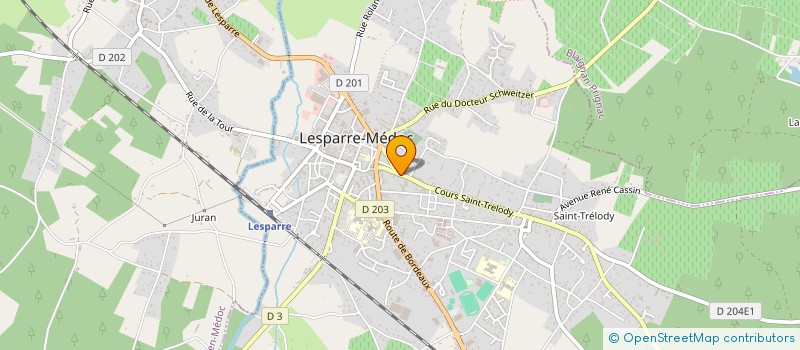 localisation de l'entreprise ASS MISSION LOCALE DU MEDOC à LESPARRE-MEDOC