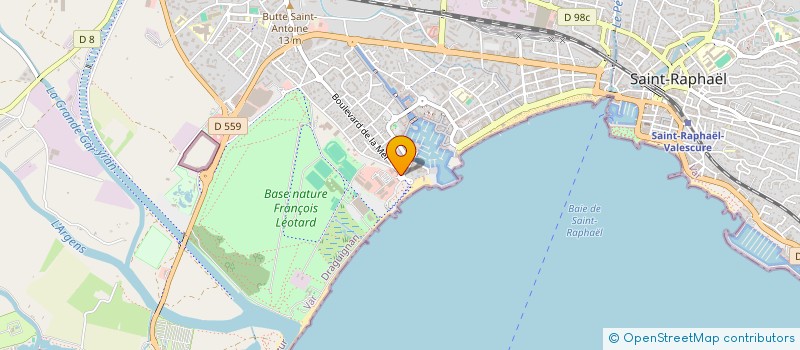 localisation de l'entreprise ASS MISSION LOCALE EST-VAR à FREJUS