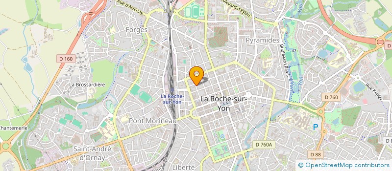 localisation de l'entreprise ASS MISSION LOCALE PAYS YONNAIS à LA ROCHE-SUR-YON