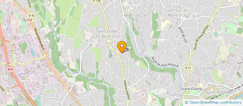 localisation de l'entreprise ASS  MISSIONNAIRES CATECHISTES DU SACRE  SAINT-DIDIER-AU-MONT-D'OR