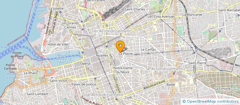 localisation de l'entreprise ASS MIX EVOLUTION 13 à MARSEILLE