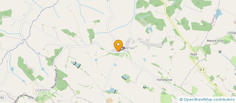 localisation de l'entreprise ASS MODELISTES VALLEES LOMAGNE   AMVL  FAUDOAS