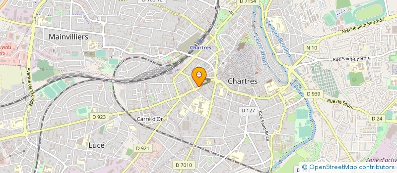 localisation de l'entreprise ASS MODERNE ADMINIS GESTION EURE ET LOIR à CHARTRES