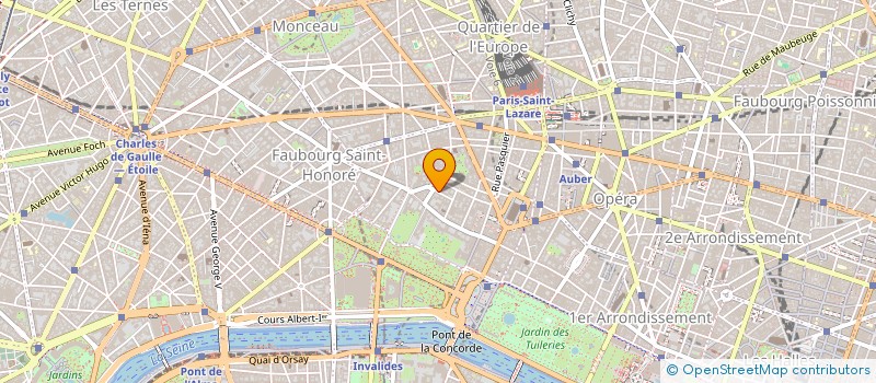 localisation de l'entreprise ASS MONTALIVET SURENE VILLE EVEQUE  PARIS