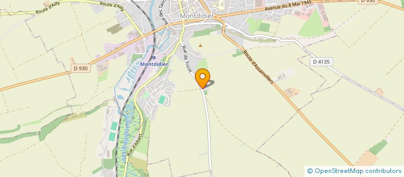 localisation de l'entreprise ASS MONTDI'DEVLOP'LANGUES à MONTDIDIER