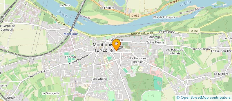 localisation de l'entreprise ASS MONTLOUISIENNE D EMPLOIS FAMILIAUX à MONTLOUIS-SUR-LOIRE