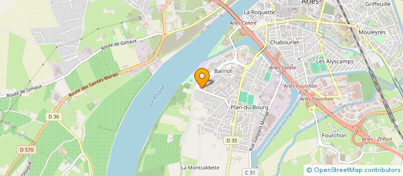 localisation de l'entreprise ASS MOOVE à ARLES