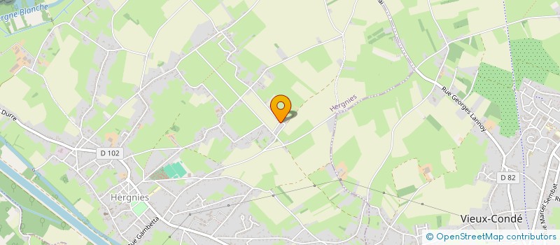 localisation de l'entreprise ASS MOTO CLUB DE CONDE SUR ESCAUT  HERGNIES