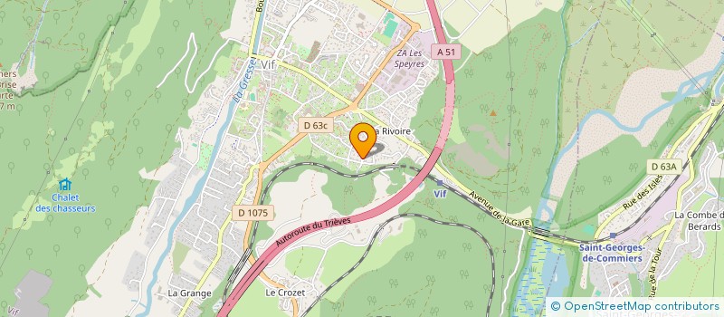 localisation de l'entreprise ASS MOTO-CLUB REBEL  MCR  VIF