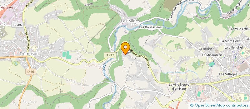 localisation de l'entreprise ASS MOTO LOISIRS 22 à PLOUFRAGAN