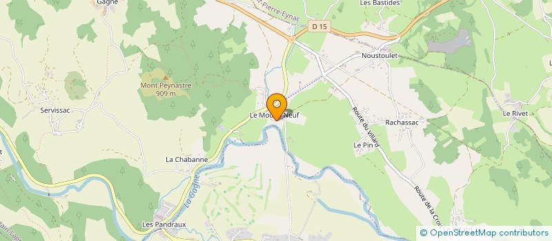 localisation de l'entreprise ASS MOTOCYCLISTE DE CHASPINHAC  CHASPINHAC