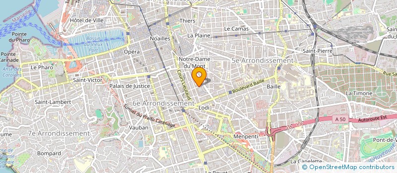 localisation de l'entreprise ASS MOUSE PRODUCTIONS à MARSEILLE