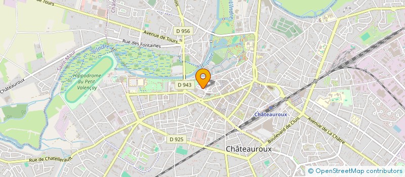localisation de l'entreprise ASS MOUVEMENTS OEUVRE CATHOLIQ à CHATEAUROUX