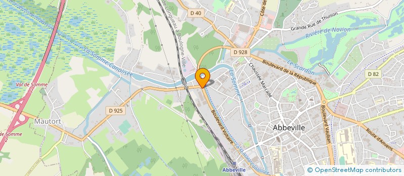 localisation de l'entreprise ASS MULTI SERVICES A DOMICILE à ABBEVILLE