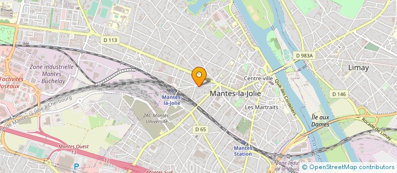 localisation de l'entreprise ASS MULTI SERVICES DE PROXIMITE à MANTES-LA-JOLIE