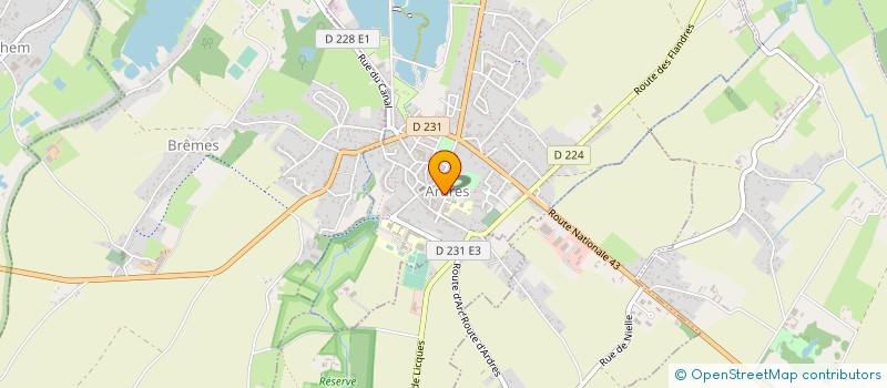 localisation de l'entreprise ASS MULTI SERVICES DEPANNAGES DOMICILE à ARDRES