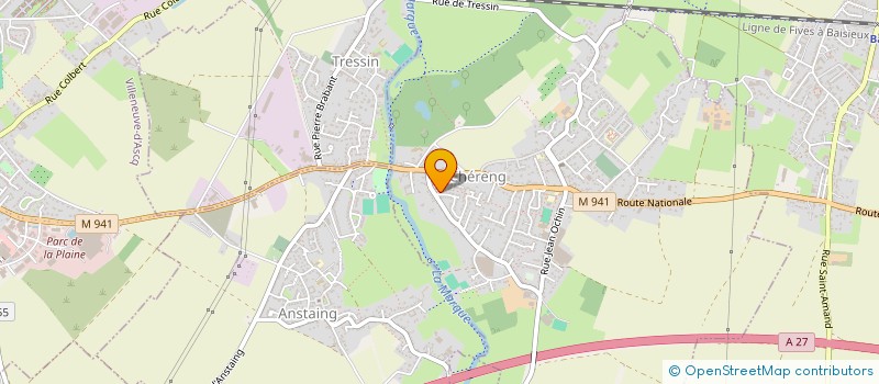 localisation de l'entreprise ASS MUNICIP POUR LA RESTAURATION SCOLAIR à GRUSON