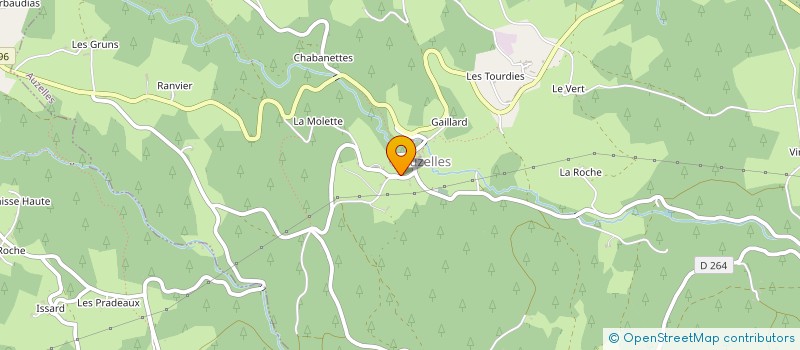 localisation de l'entreprise ASS MUSEE INTERCANTONAL BOIS HT LIVRADOI à AUZELLES
