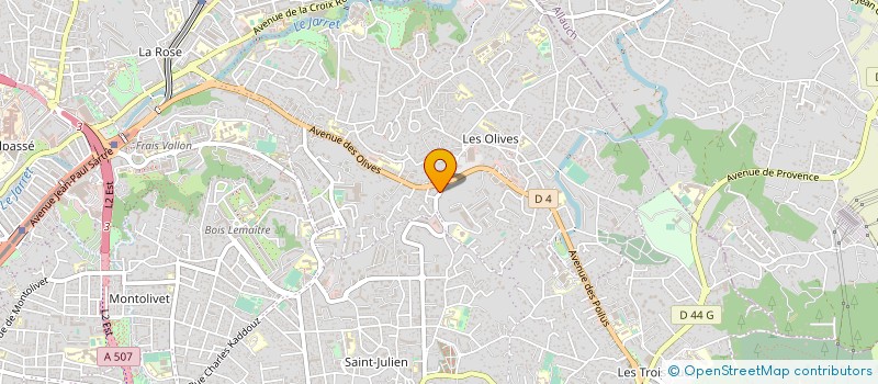localisation de l'entreprise ASS MUSEPICT à MARSEILLE