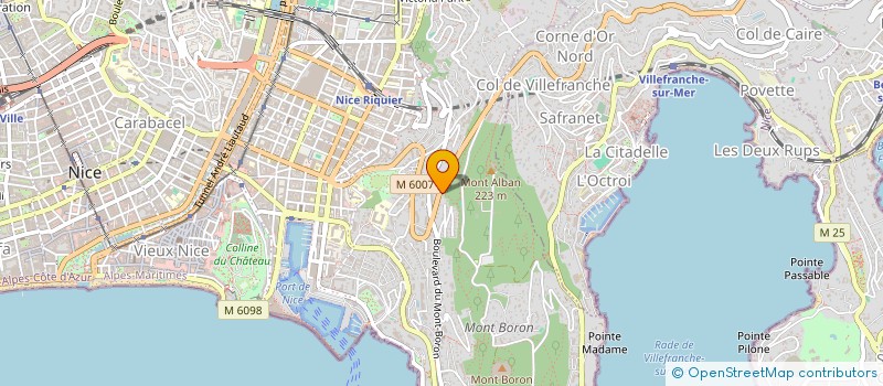 localisation de l'entreprise ASS MUSICA ETERNA EUROPA DEMEULE à NICE