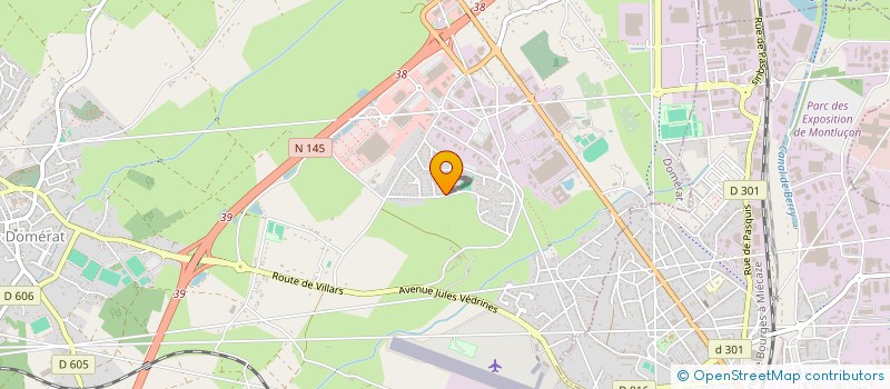 localisation de l'entreprise ASS MUSICADANCE à DOMERAT