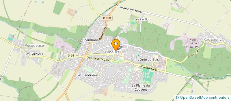 localisation de l'entreprise ASS MUSICALE ARTISTIQ LIMOURS à LIMOURS