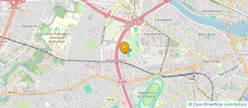 localisation de l'entreprise ASS MUSICALE ARTISTIQUE ET CULTURELLE à TOULOUSE