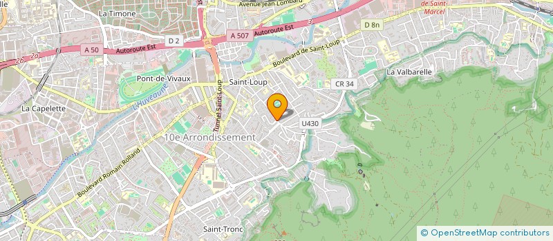 localisation de l'entreprise ASS MUSICALE CULTURELLE ARMENIENNE à MARSEILLE 10EME