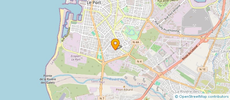 localisation de l'entreprise ASS MUSICALE POUR LA PAIX UNIVERSELLE à LE PORT