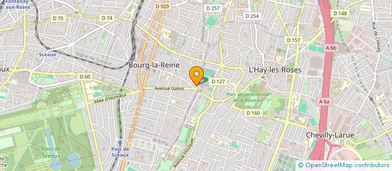 localisation de l'entreprise ASS  MUSICOSOPHIA à BOURG-LA-REINE