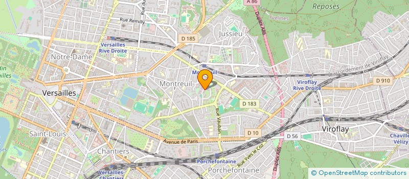 localisation de l'entreprise ASS MUSIFLEUVES à VERSAILLES