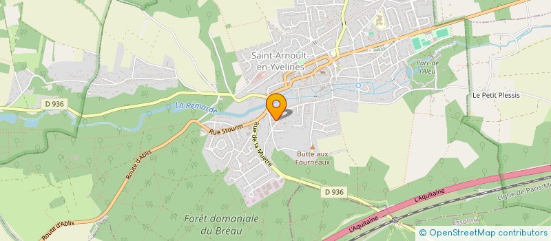 localisation de l'entreprise ASS MUSIQUE ALTERNATIVE  SAINT-ARNOULT-EN-YVELINES