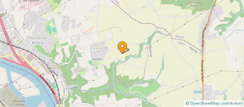 localisation de l'entreprise ASS MUSIQUE AUTREMENT  CHASSE-SUR-RHONE