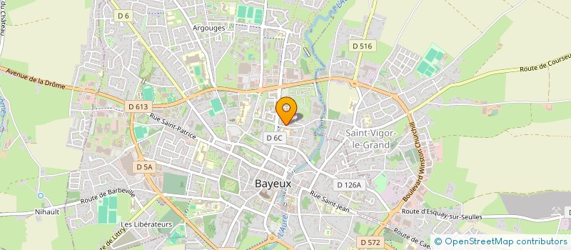 localisation de l'entreprise ASS MUSIQUE DEVELOPPEMENT à BAYEUX