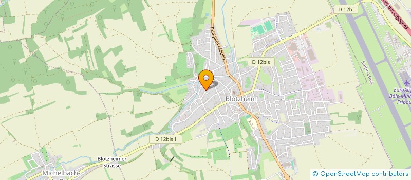 localisation de l'entreprise ASS MUSIQUE SANS FRONTIERE  BLOTZHEIM