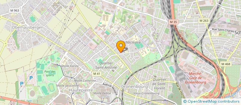 localisation de l'entreprise ASS MUSULMANE AHMADIYYA DE STRASBOURG à STRASBOURG