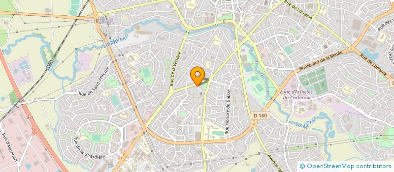 localisation de l'entreprise ASS MUSULMANE DE CULTE ET CULTURELLE à CHOLET