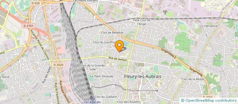 localisation de l'entreprise ASS MUSULMANS FLEURYSSOIS à FLEURY-LES-AUBRAIS