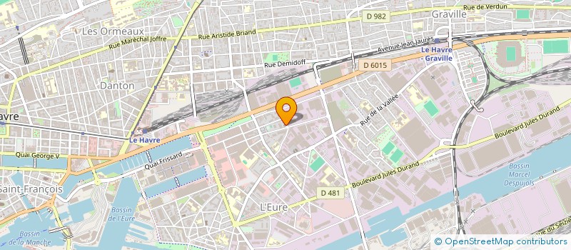 localisation de l'entreprise ASS MUSULMANS & SOLIDARITE PUBLIQUE  LE HAVRE