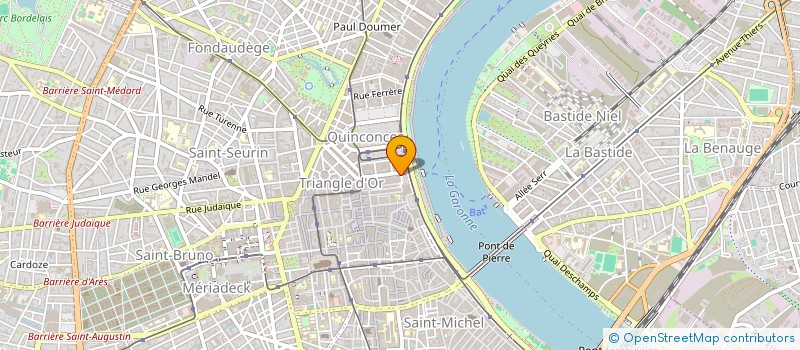 localisation de l'entreprise ASS MUT PR CREDIT EPARGNE FONCTIONNAI SO à BORDEAUX