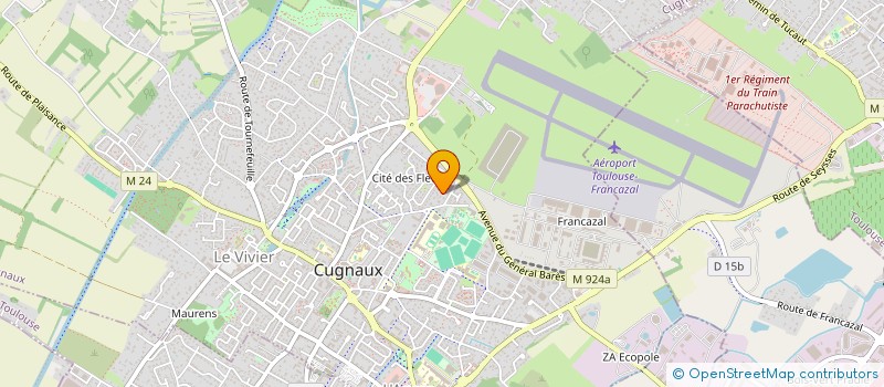 localisation de l'entreprise ASS MUTUALISTE IDEOMOTRICE à CUGNAUX