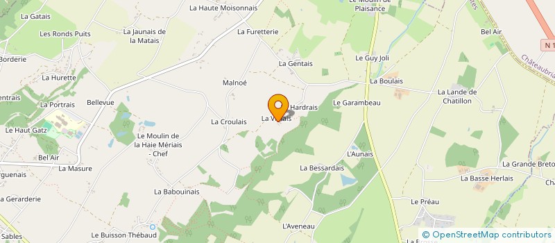 localisation de l'entreprise ASS MUTUELLE LE COUP DE MAIN à VIGNEUX DE BRETAGNE